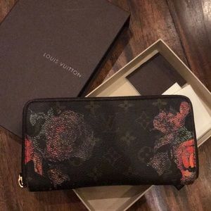 Stephen Sprouse large Louis Vuitton zippy wallet